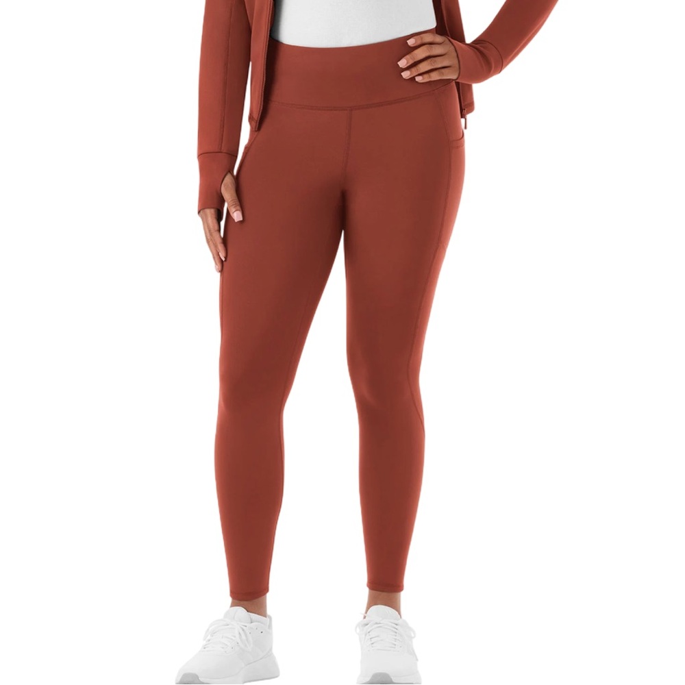 Member’s Mark Women's Extra Warm Leggings Rust Bronze Size‎ XS NWT